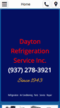 Mobile Screenshot of daytonrefrigerationservice.com